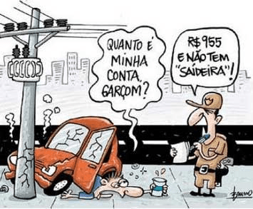 Embriaguez ao volante - Internet