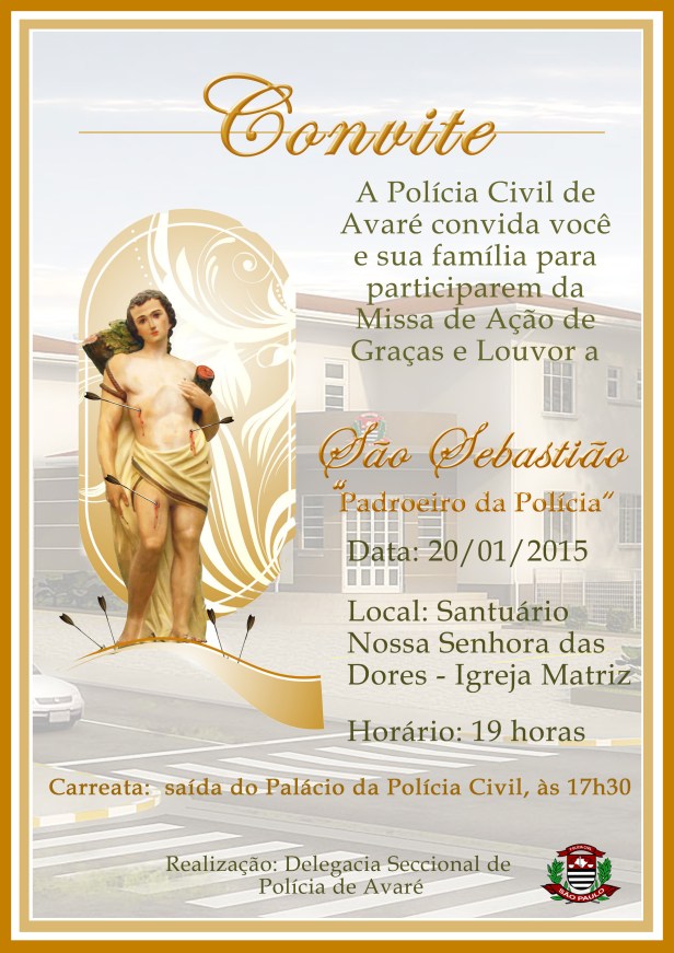 Convite São Sebastião 2015