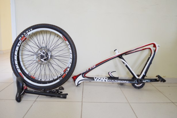 Bicicleta de fibra de carbono avaliada em R$ 10 mil