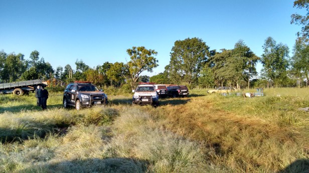 Investigador Chefe - Ação no assentamento do MST de Iaras