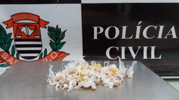 139 porções de crack apreedidas em Piraju