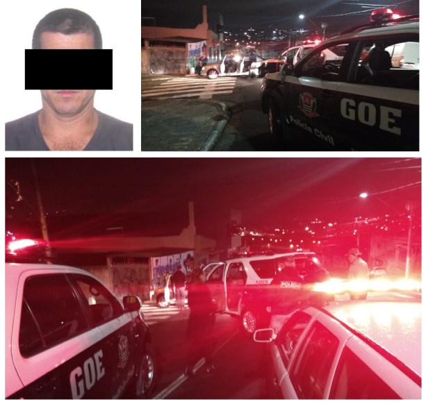 Prisão de CMDT em osasco acusado de matar ex-mulher