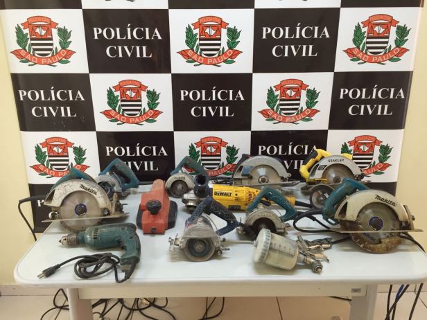 Avaré - Ferramentas furtadas e recuperadas pela DIG