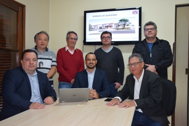 Policiais que participaram da capacitação nas novas normas do ISO 2001